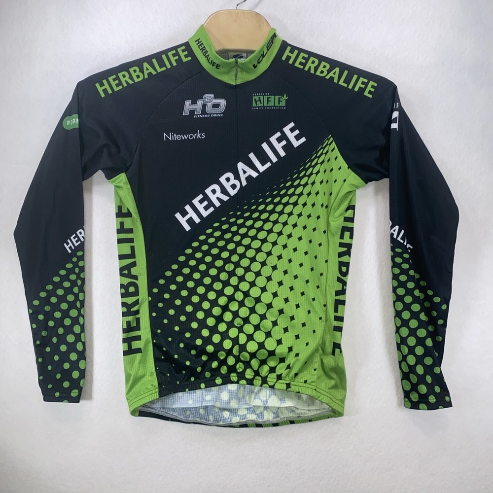 Team Herbalife Voler Cycling Shirt Cycle Jersey size L Camiseta Bike C13